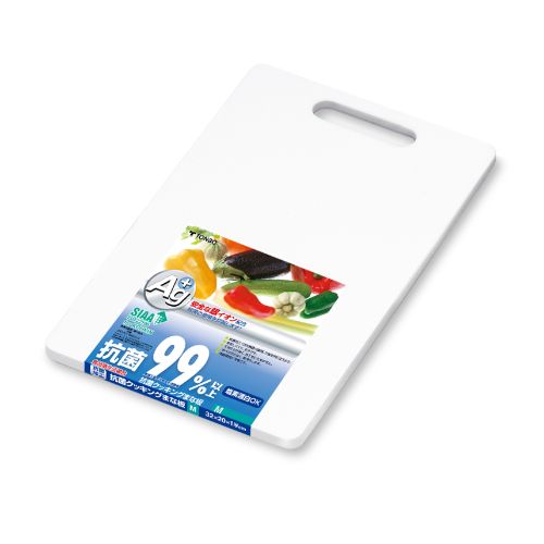 抗菌クッキングまな板M ホワイト