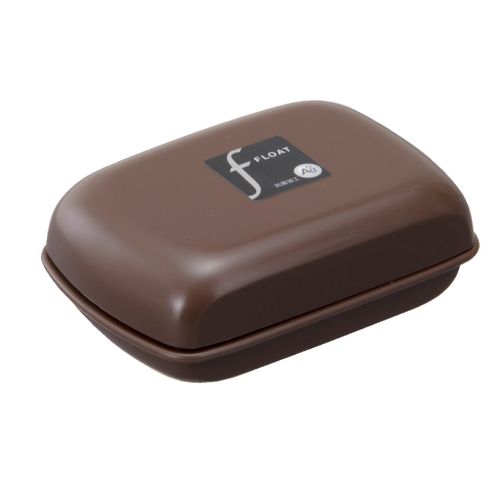 フロート石けん箱 ブラウン