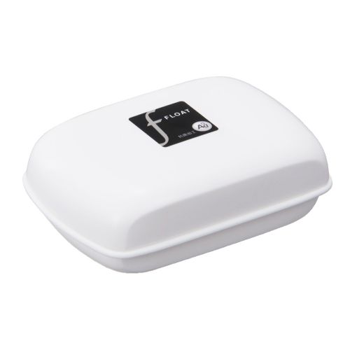 フロート石けん箱 ホワイト