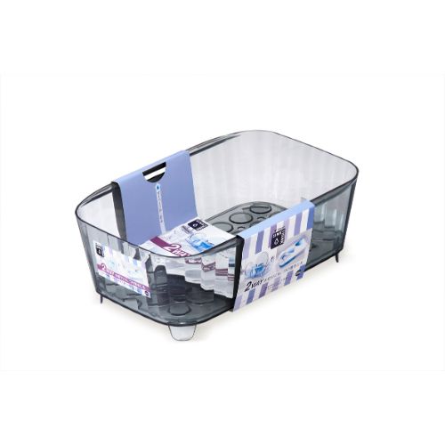 シンクシンク水切りバスケット34型 クリアブラック