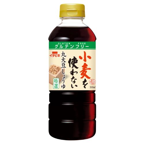 小麦を使わない丸大豆醤油 500ml 16個