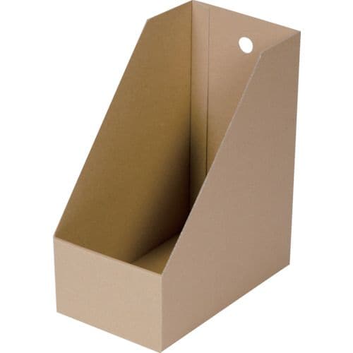 段ボール製A4縦型ファイルボックス間口155