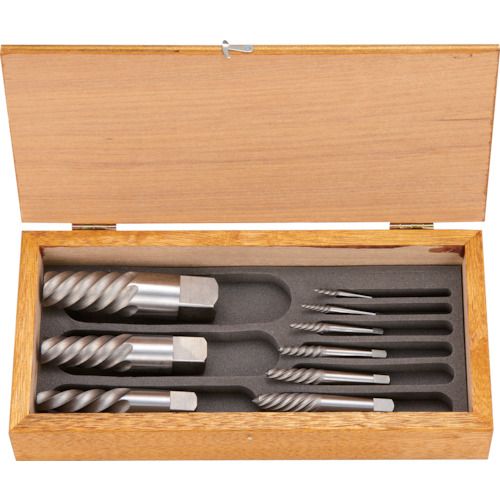 エキストラクターセットラセン型9本組木箱入