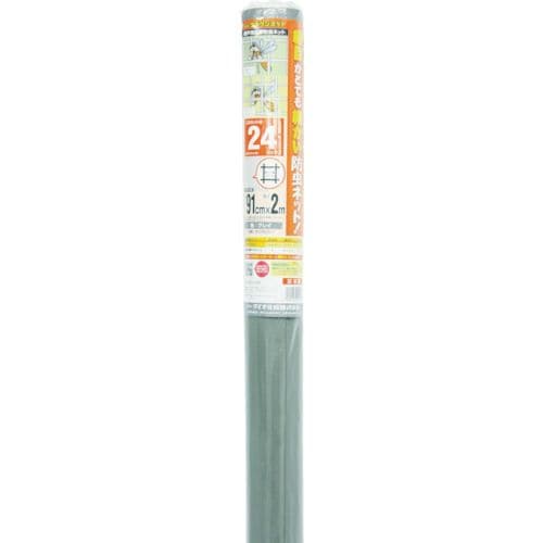 クラウンネット24メッシュ91cm×2mグレイ