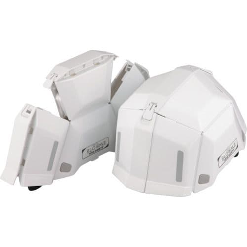 防災用折りたたみヘルメットBLOOM2ホワイト
