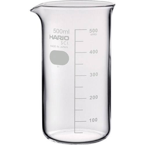 トールビーカー(目安目盛付き) 500m