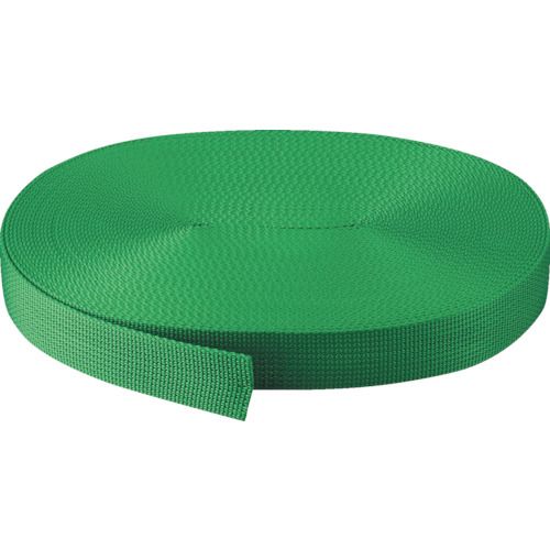 PPベルト幅40mmX長さ20m緑