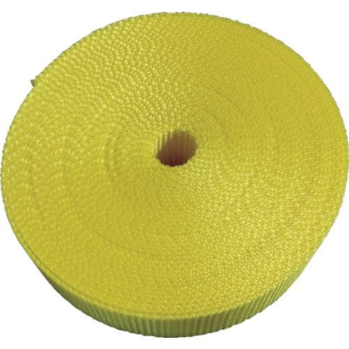 ナイロン平ベル1.2t×20mm×5m黄色