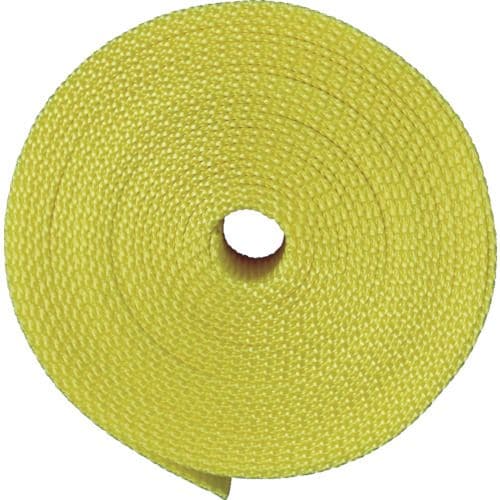 ナイロン平ベル1.6t×38mm×5m黄色