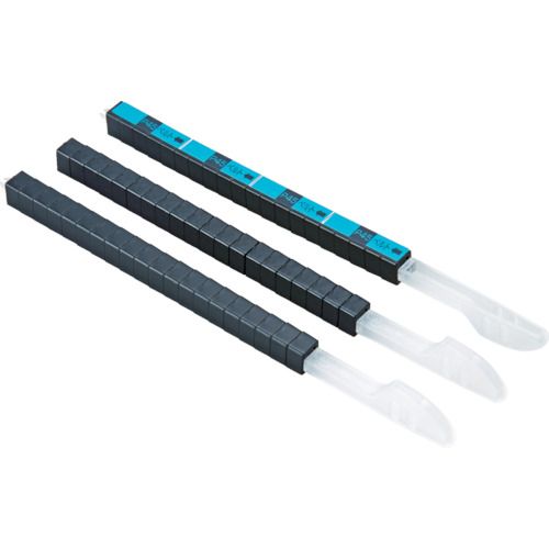 小型携帯用結束バンドクリップ黒100個入り