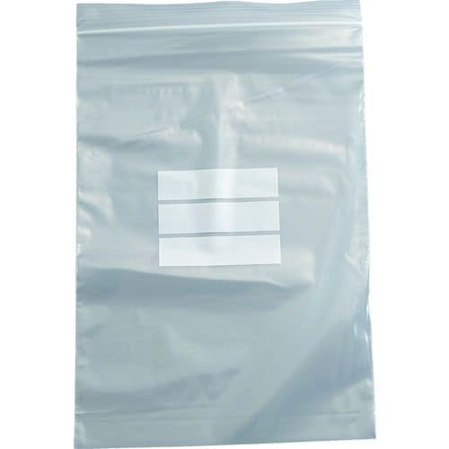 チャック付ポリ袋(白枠付き)TCBWH4TM