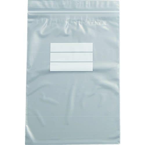 チャック付ポリ袋(白枠付き)TCBWF4TM