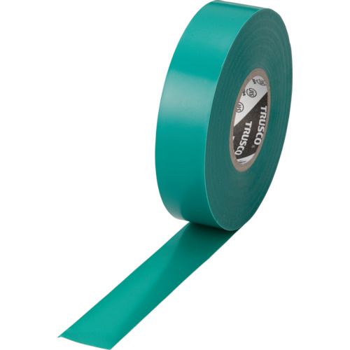 脱鉛タイプビニールテープ19X20m緑1巻