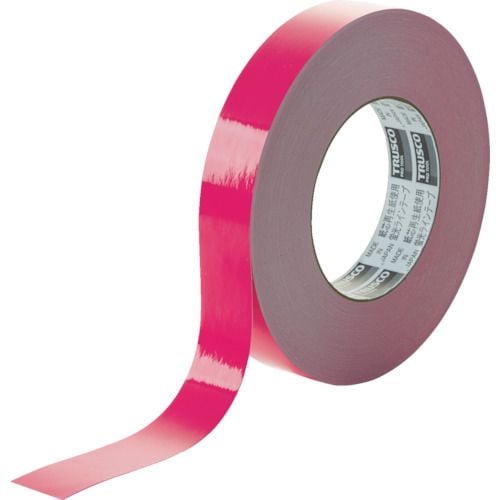 蛍光ラインテープ25mmx33mピンク