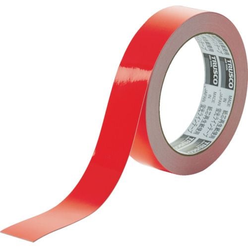 蛍光ラインテープ25mmx10mレッド