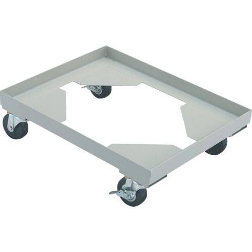 箱台車内寸620X430ゴム車自在S付X2