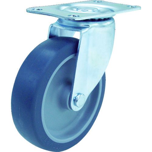 台車用キャスター径100エラストマー車自在