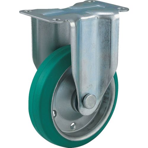 エコ運搬車用キャスター三価クロムメッキ径130固定
