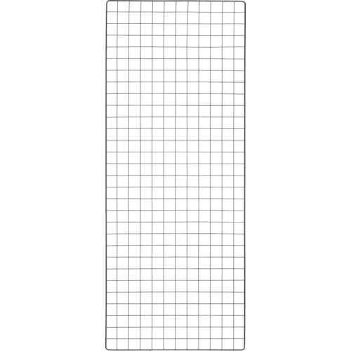 棚用ディスプレイネット金具付600X1500黒