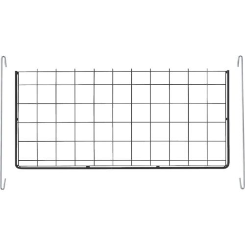 メッシュ棚板(ステー付)555X260黒