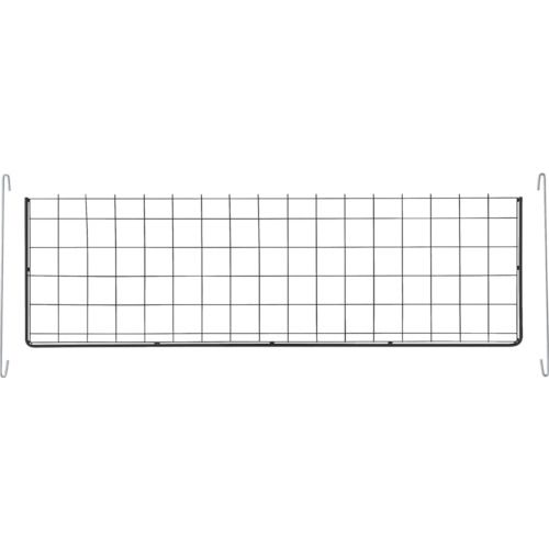 メッシュ棚板(ステー付)855X260黒