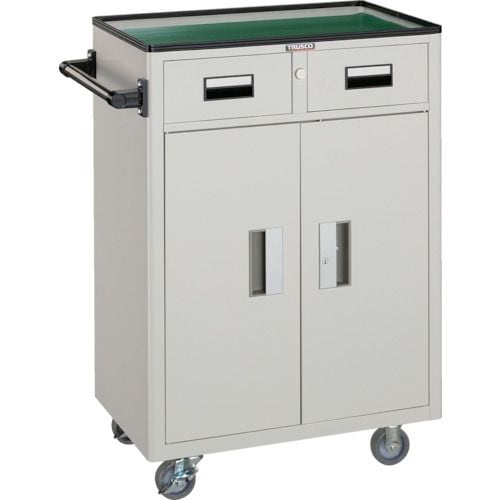 ツールワゴン600X400XH880引出・扉付W