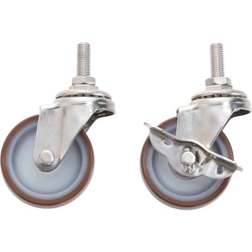 クリーンラビット径75ナイロンウレタン車輪セット