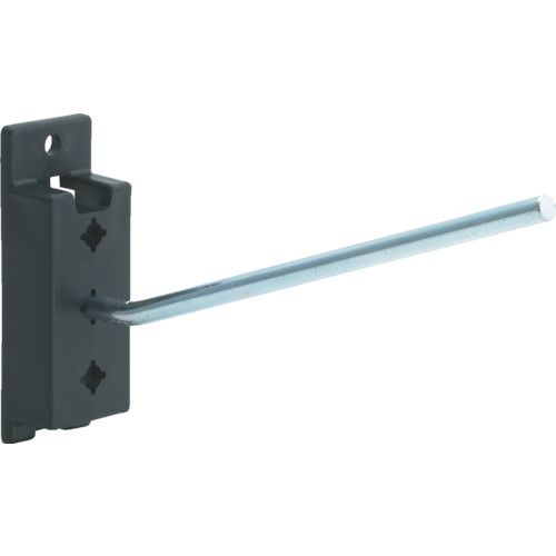 パンチングパネル用フックバー傾斜1本タイプ