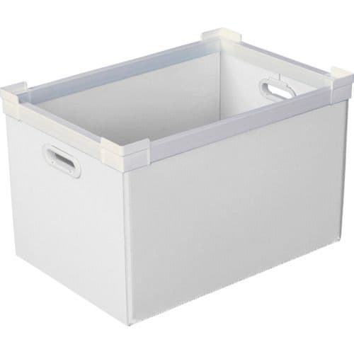 プラダンNSコンテナ50L(SWコーナー)ホワイト