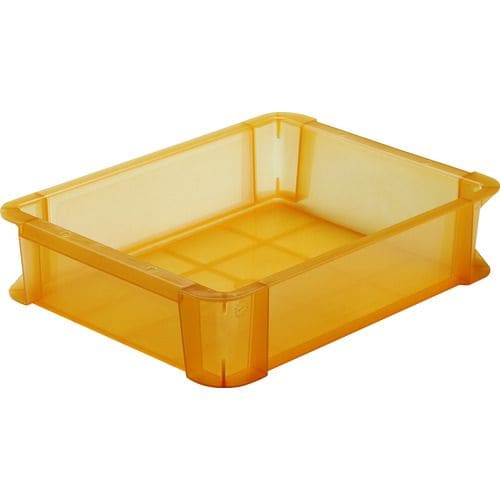 スケルトンカラーコンテナ6Lオレンジ