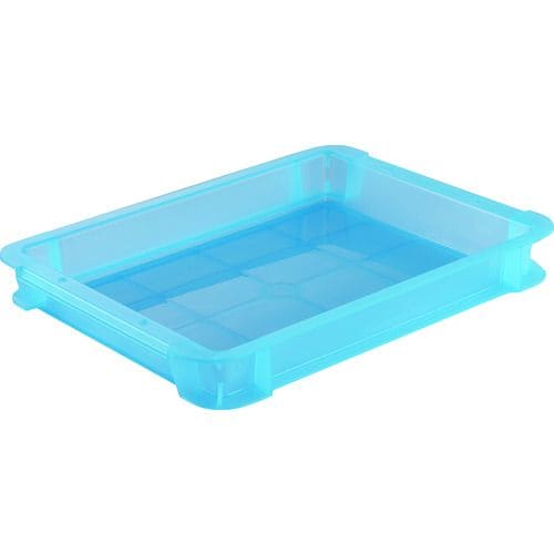 スケルトンカラーコンテナ3L青