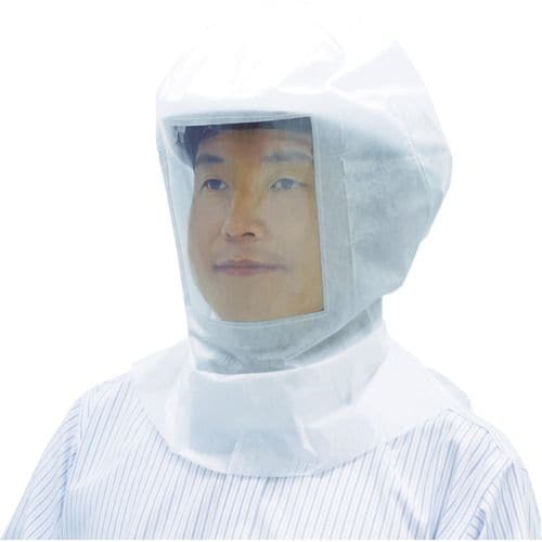 使い捨て頭巾ヘルメット対応型(10枚入)