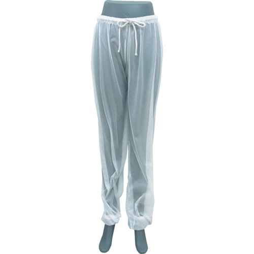 虫よけメッシュパンツフリーサイズホワイト