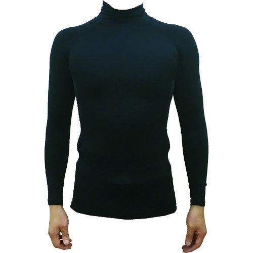 虫よけUVクールロングスリーブインナーブラックL