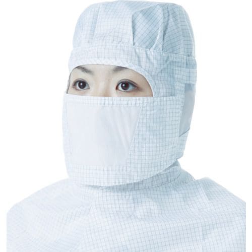 共布制電子グリッド仕様マスクホワイト(1枚入り)