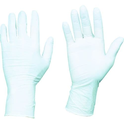 使い捨てニトリル手袋TGエアー0.06粉無白L
