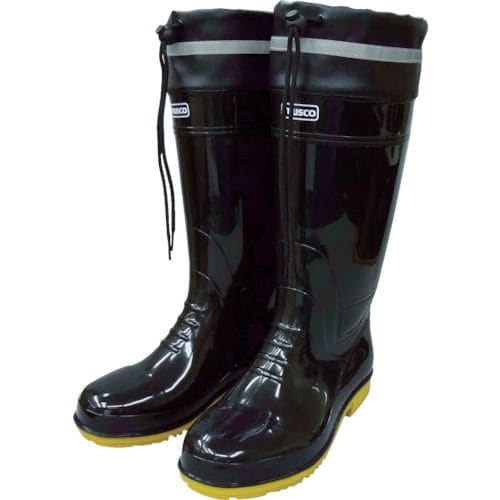 耐油安全ブーツフード付3L黒