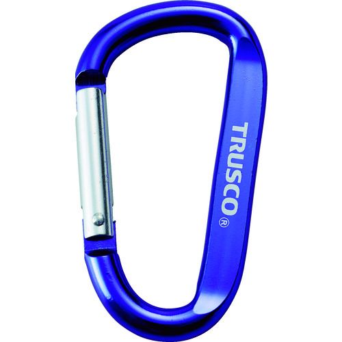 カラビナ線径8mmX80mmD型バイオレット