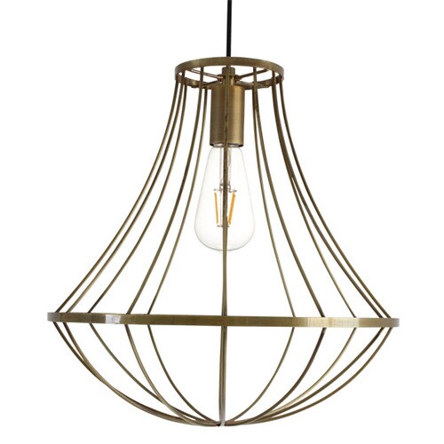 ペンダントランプ ジェンマ ゴールド LED球