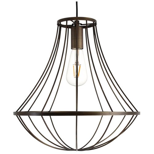 ペンダントランプ ジェンマ ブラウン LED球