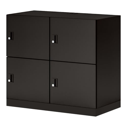 イノン 4人 メール穴無 シリンダー B ブラック