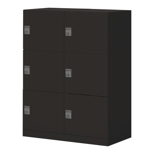 イノン 6人 メール穴無 ダイヤル S ブラック