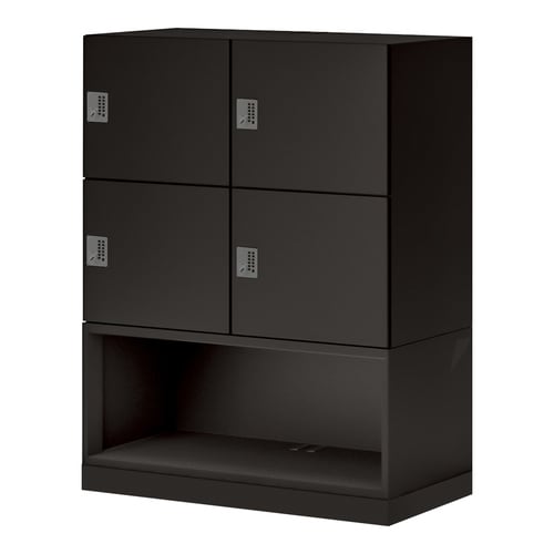 イノン 4人 下段OPメール穴無プッシュBブラック