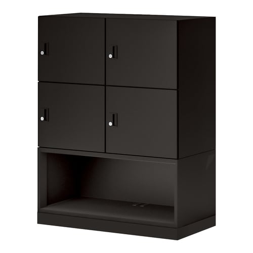 イノン 4人下段OPメール穴無シリンダーBブラック