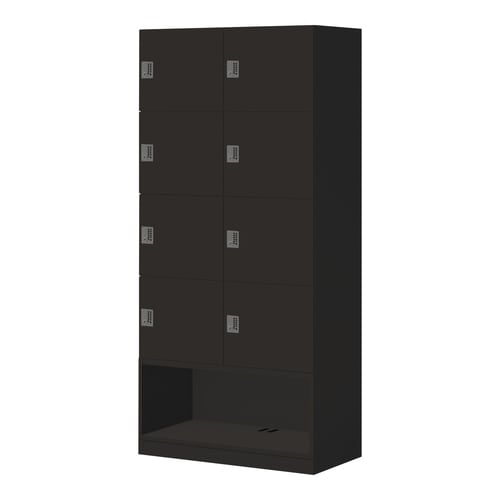 イノン 8人 下段OPメール穴無プッシュSブラック