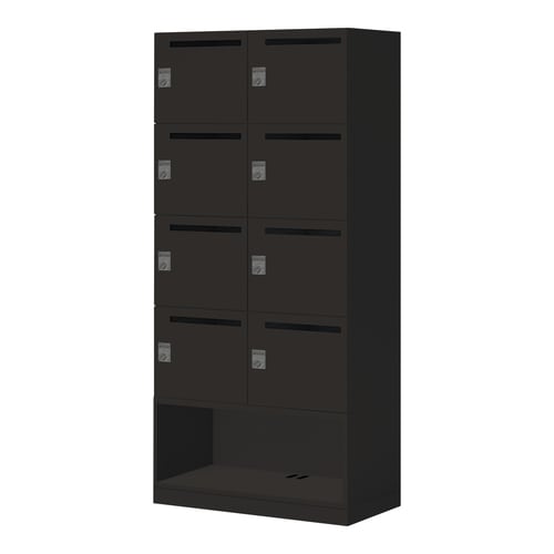 イノン 8人 下段OPメール穴有ダイヤルSブラック