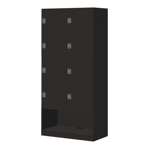 イノン 8人 下段OPメール穴無ダイヤルBブラック