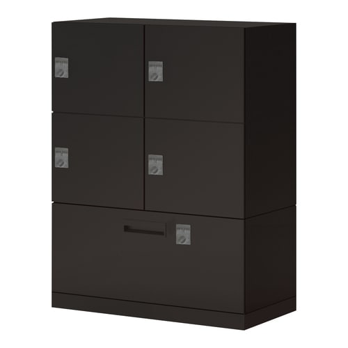 イノン 4人 下段ラテメール穴無ダイヤルBブラック