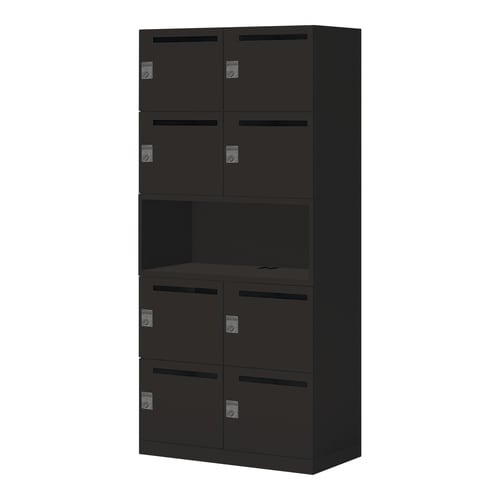 イノン 8人 中段OPメール穴有ダイヤルSブラック