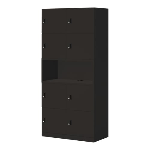 イノン 8人中段OPメール穴無シリンダーSブラック